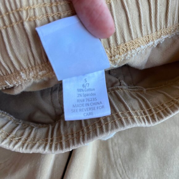 DOT & ZAZZ Big Boys Drawstring Soild Twill Pants SIZE 6-7 - Picture 4 of 4